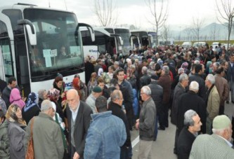 174 hemşerimiz daha Umre’ye gitti