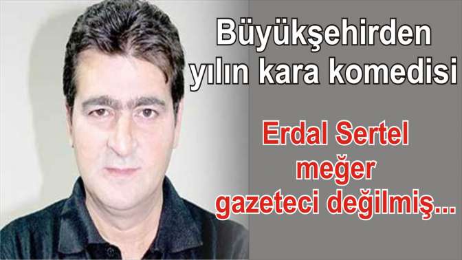 40 yıllık gazeteci, gazeteci değilmiş…