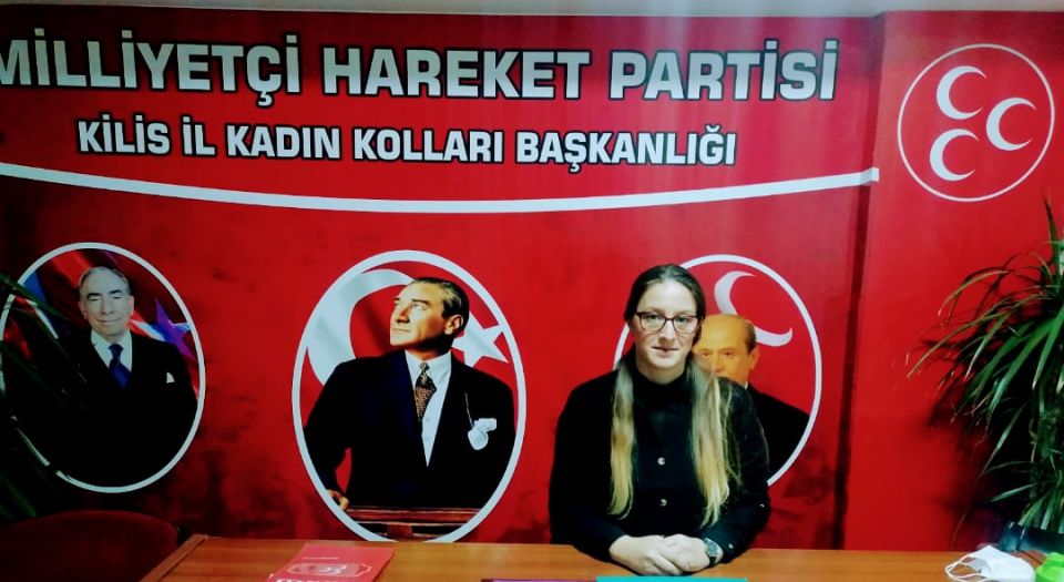 MHP Kilis İl Kadın Kolları Başkanı 'kadına şiddeti' kınadı