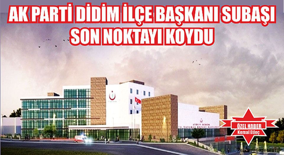 Aydın Didim'de hastane 145 yatak kapasiteli olacak