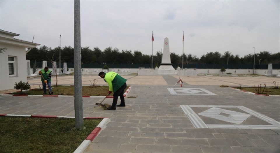 Siirt Belediyesi'nden şehitliğe özel düzenleme