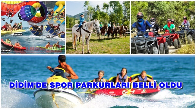 Didim'de spor parkurları belirlendi