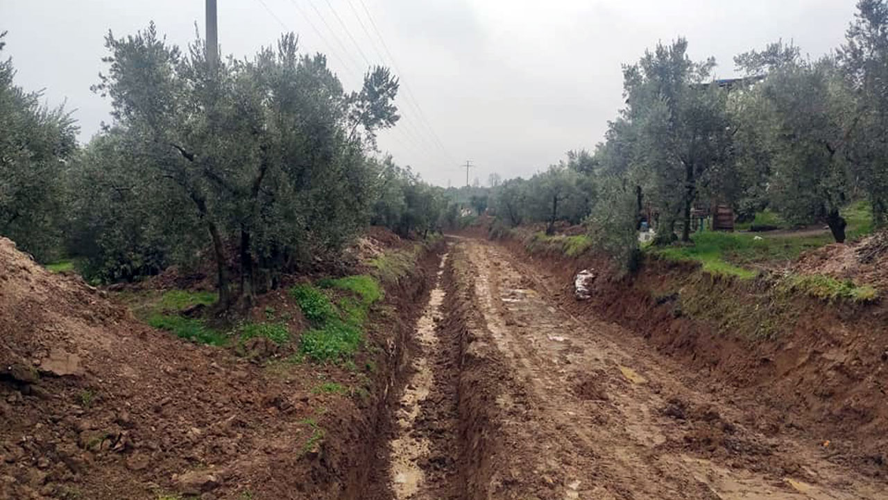 Bursa Orhangazi'de güney yaka sulama hattına start verildi