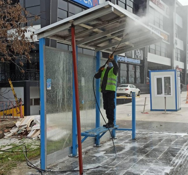 Siirt dezenfekte çalışmalarını sürdürüyor