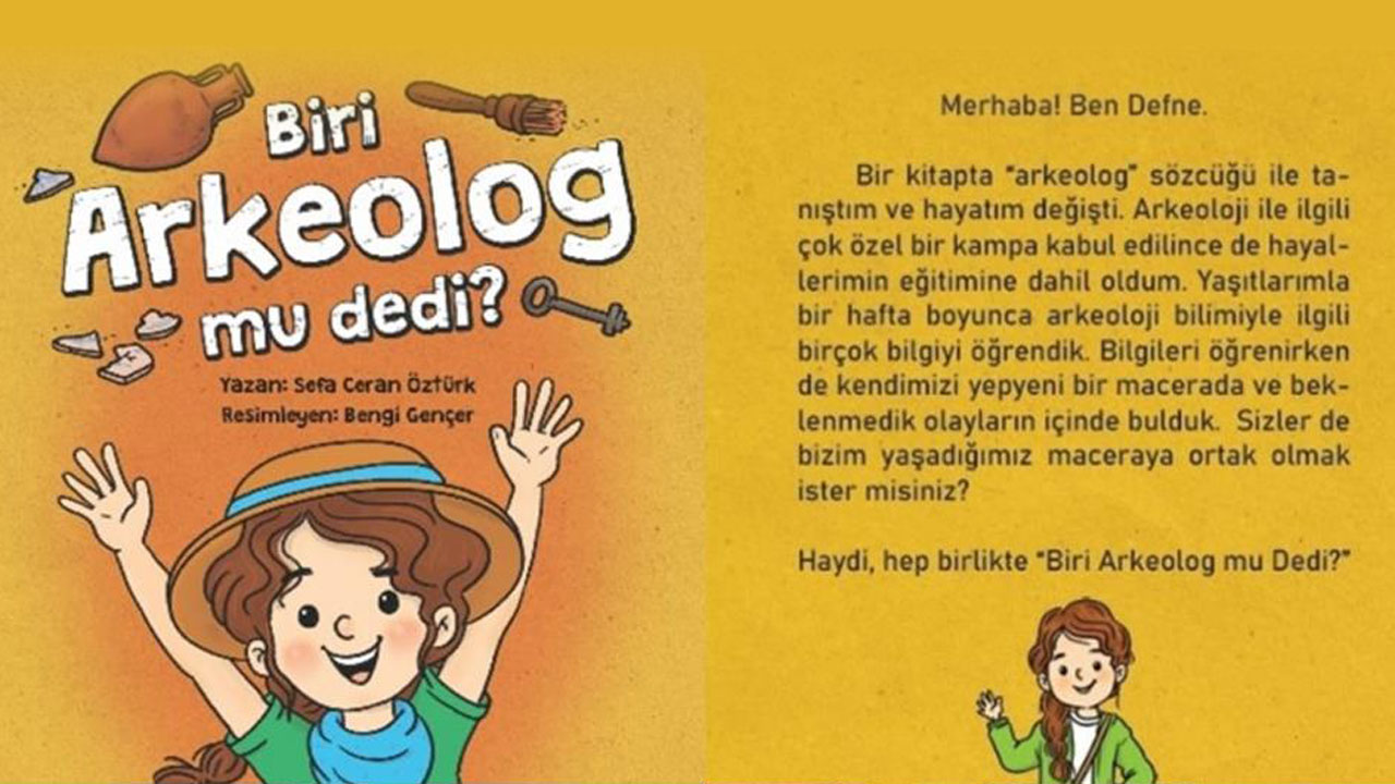 Minik okurlar arkeoloji ile tanışıyor