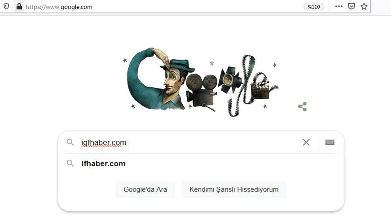 Google, Sadri Alışık'ı Doodle yaptı