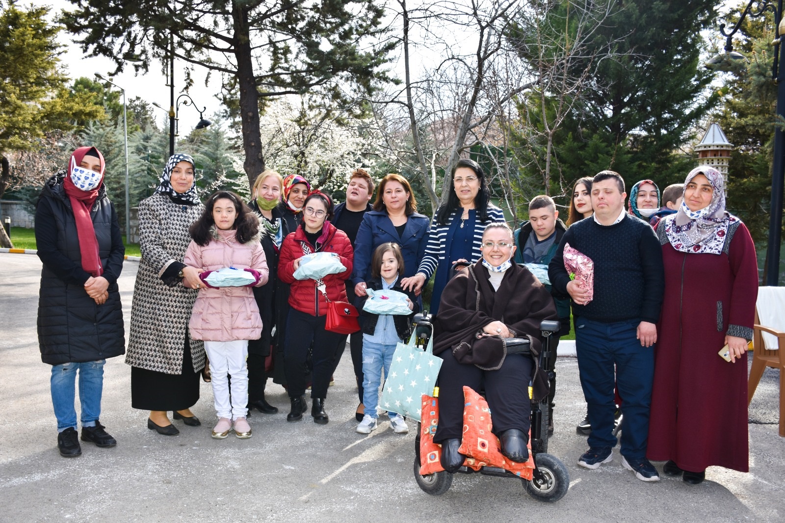 Malatya'da Hafize Gürkan'a 'özel' ziyaret