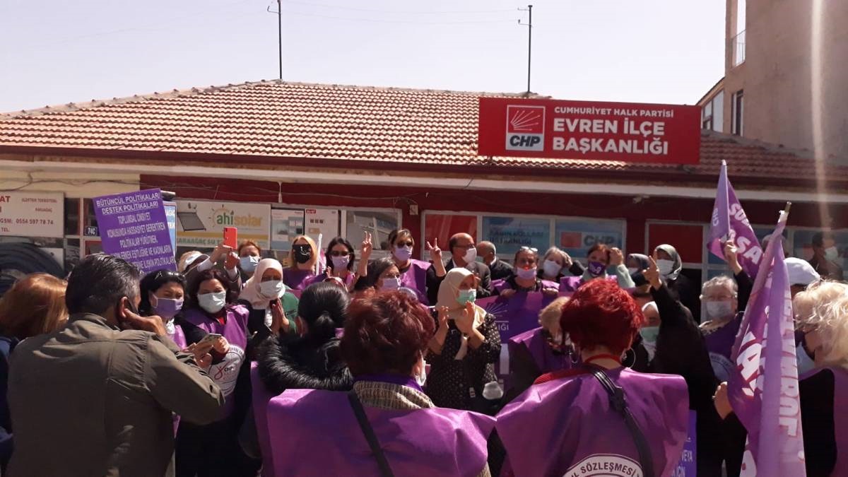 Ankara'da İstanbul Sözleşmesi protestoları sürüyor