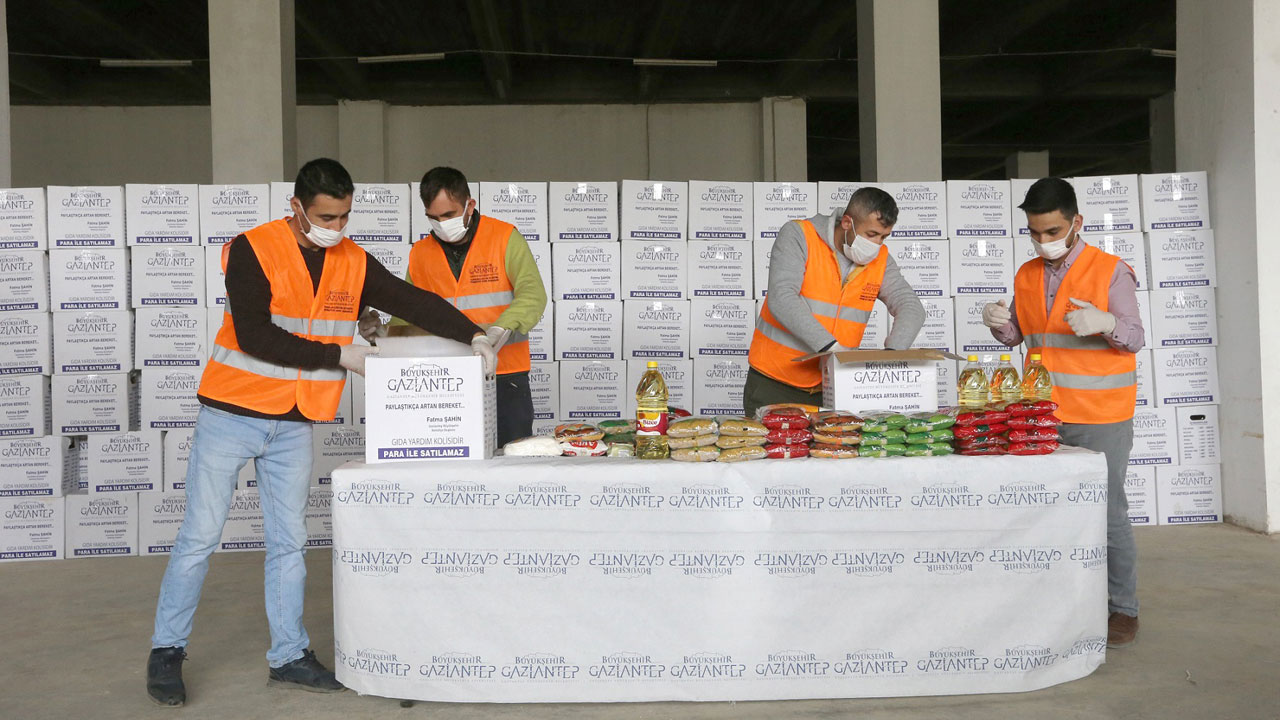 Gaziantep, Ramazan'da 100 bin aileye ulaşacak