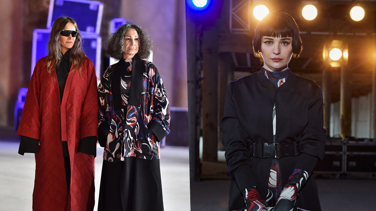 Fashion Week'te ünlü oyuncuları buluşturan defile