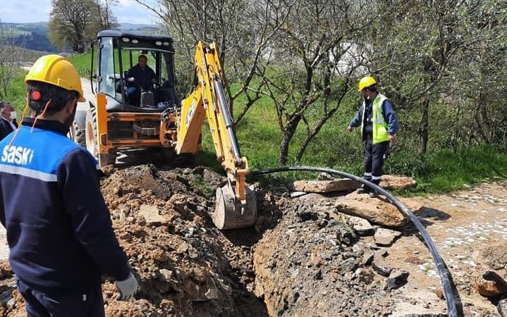 Sakarya Kaynarca’da içme suyu hatlarını yeniliyor