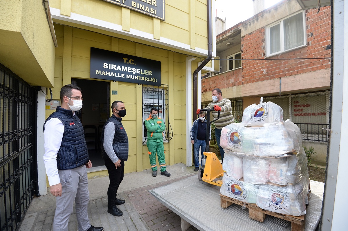 BTSO, ramazanda ihtiyaç sahiplerini yalnız bırakmadı