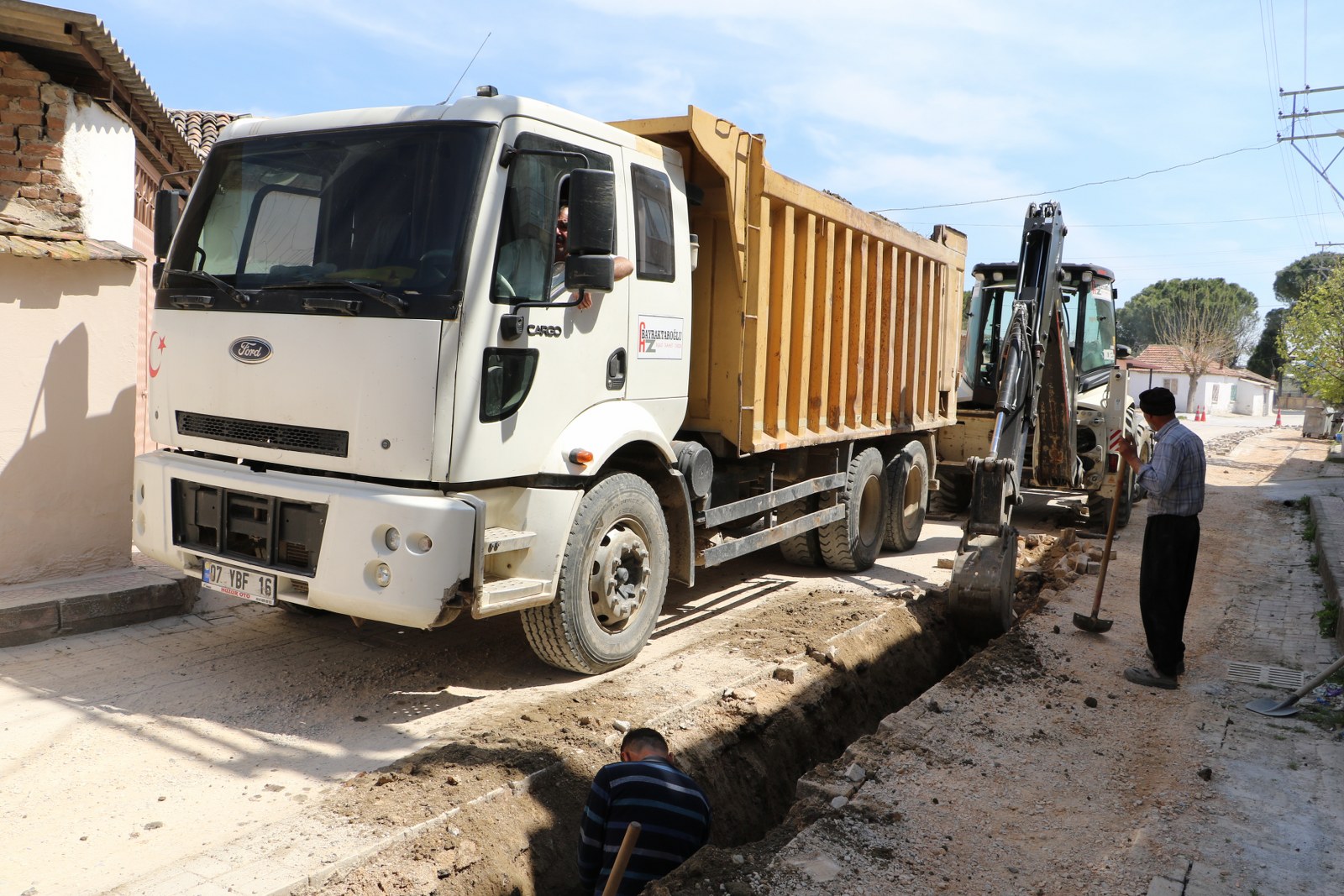 Manisa Büyükşehir altyapı sözünü tutuyor