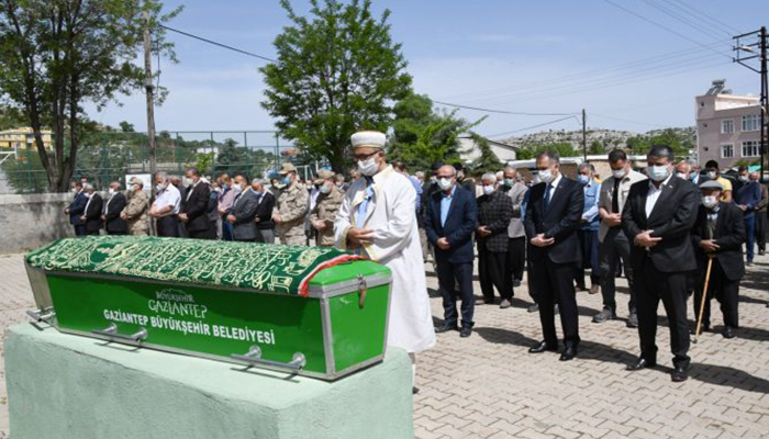 Şehit babası son yolculuğuna uğurlandı