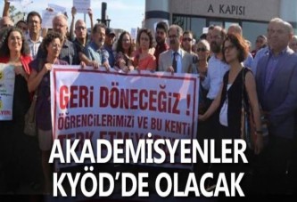 Akademisyenler KYÖD'de olacak