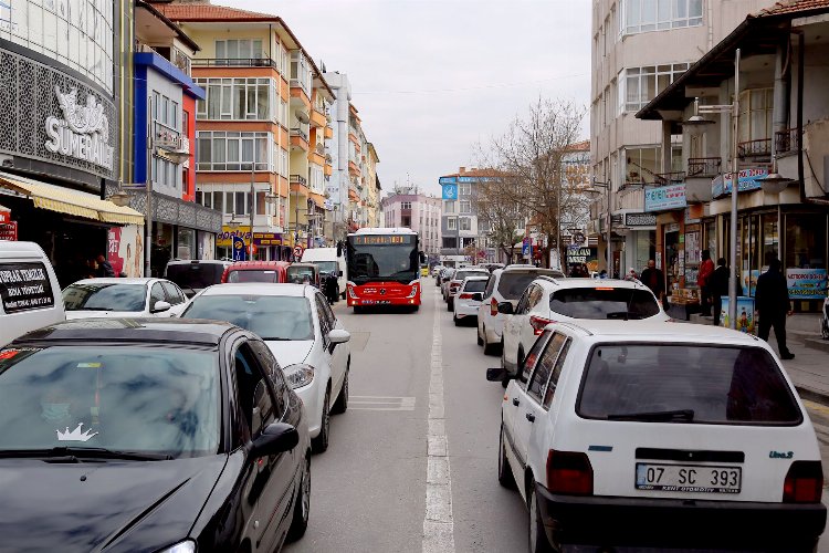 Aksaray'da araç sayısı hızla artıyor 