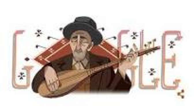 Aşık Veysel, Google Doodleda