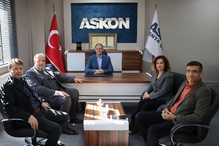 ASKON, İngiltere/Manchester temsilcisini ağırladı