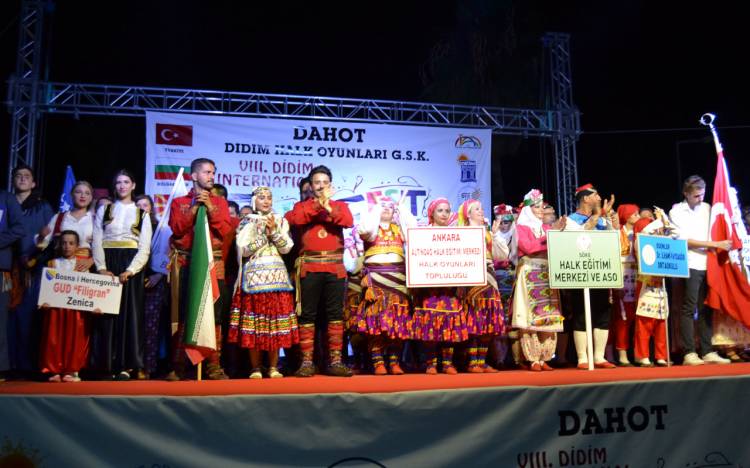 Aydın Didim'de Folkfest ilgisi