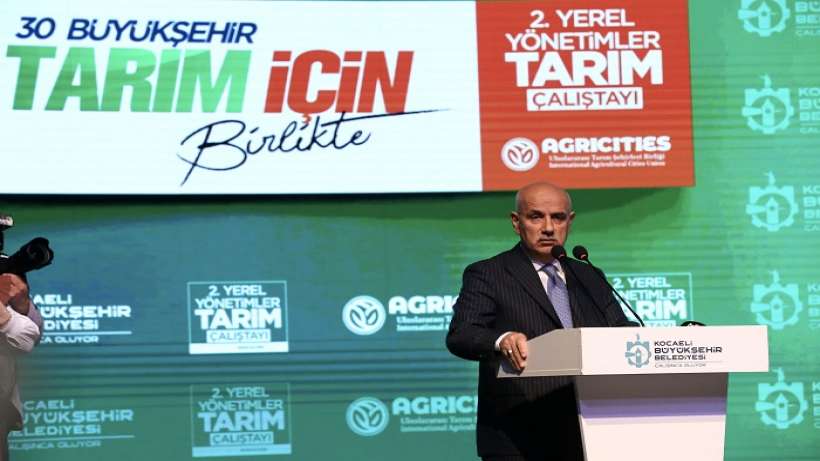 Bakan Kirişci, Kocaelide Yerel Yönetimler ve Tarım Çalıştayına katıldı