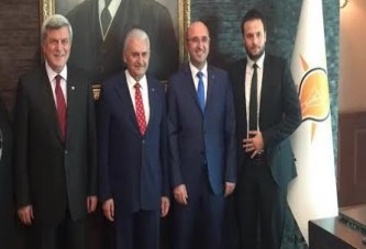 Başkan Karaosmanoğlu, Başbakan Yıldırım’la bir araya geldi