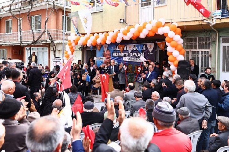 Başkan Zolan’a manili sevgi gösterisi