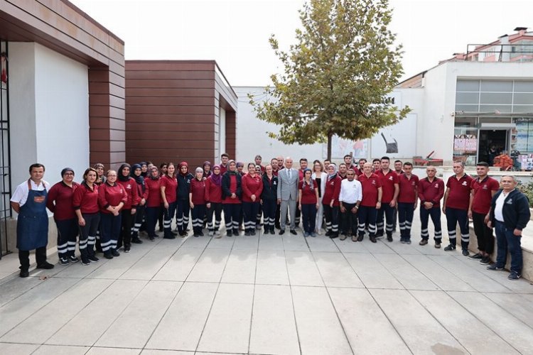 Başkan Zolan, Evde Bakım ve Sağlık Merkezi personeli ile buluştu