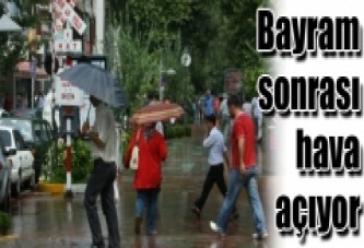 Bayram sonrası hava açıyor