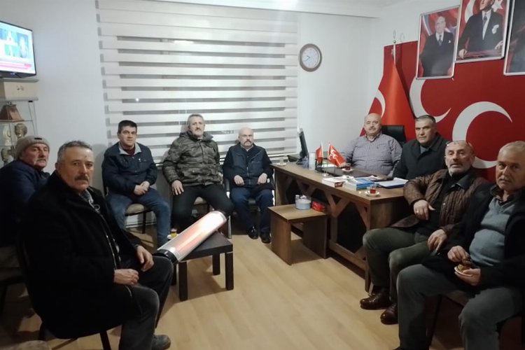 Bilecik Pazaryeri'nde MHP seçim çalışmalarına başladı