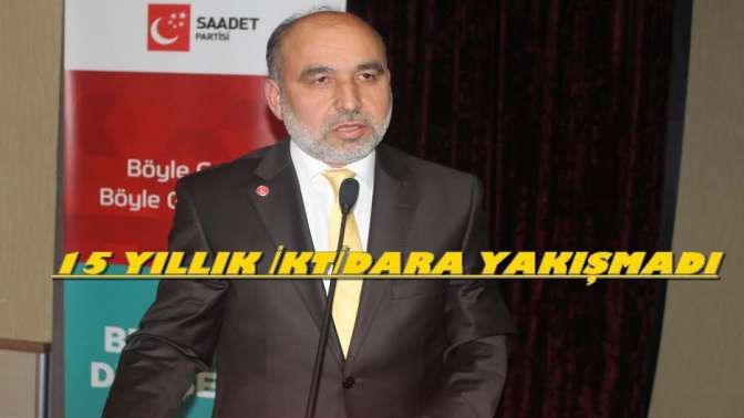 Biz Cumhurbaşkanımıza yaraşır açılışlar istiyoruz