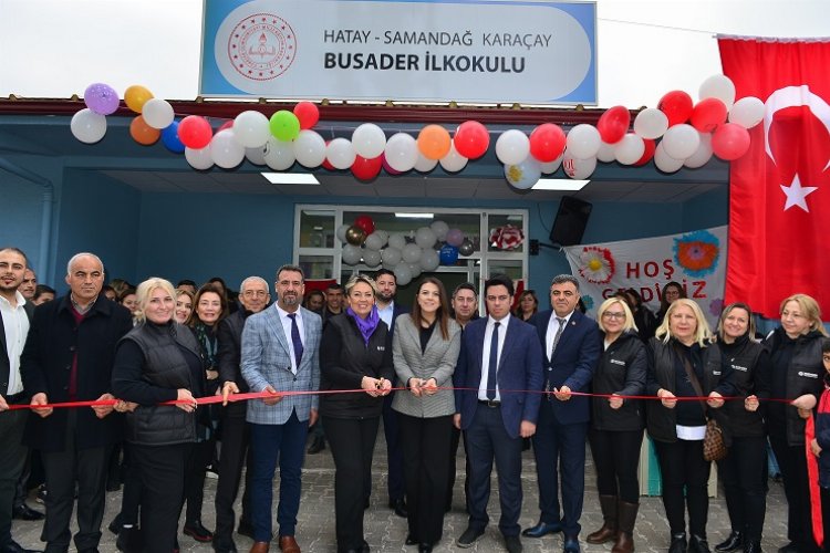 Bu kez iyilik kazandı: BUSADER ilkokulu açıldı