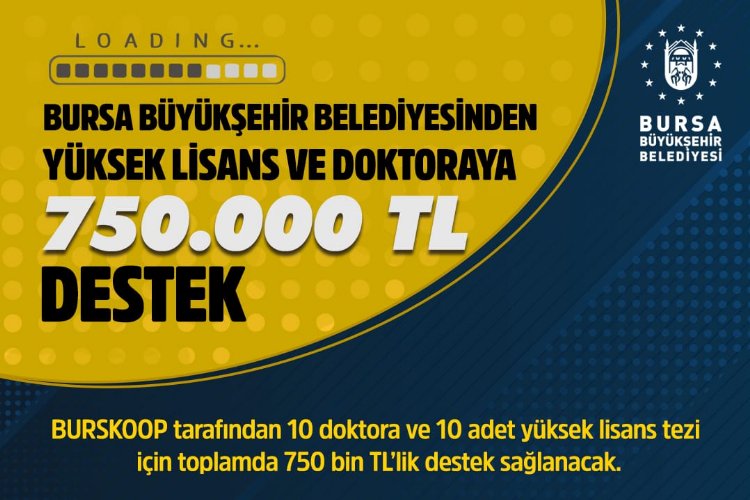 Bursa Büyükşehir 'burs'ta çıtayı yükseltti!