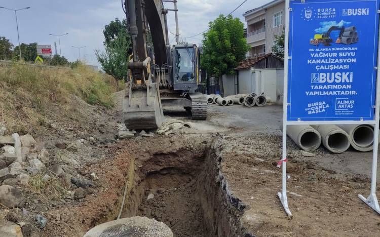 Bursa'da sel baskını riski ortadan kalkıyor