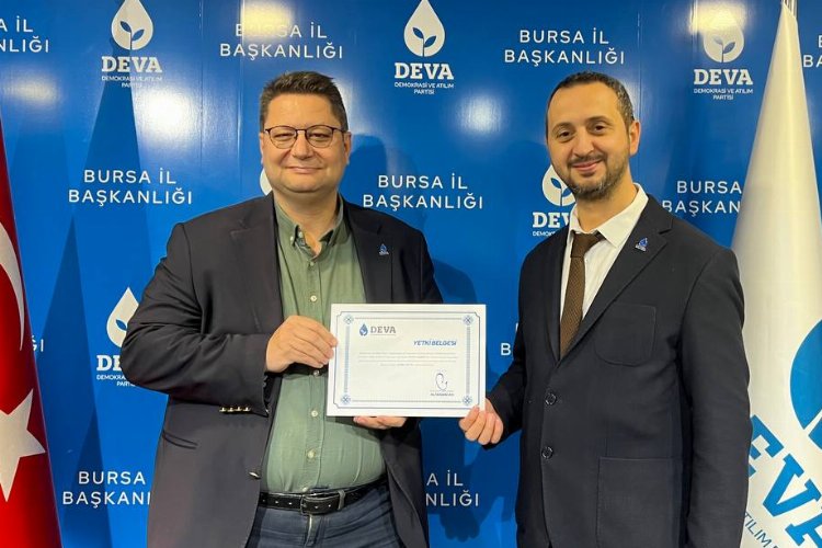 Bursa Gürsu'da DEVA bayrak değişimi yaptı