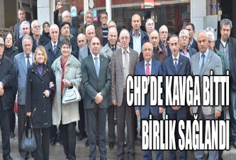 CHP’DE KAVGA BİTTİ BİRLİK SAĞLANDI