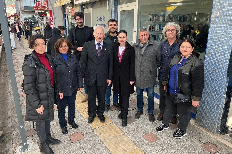 CHP Gemlik esnaf ziyaretlerini sürdürüyor