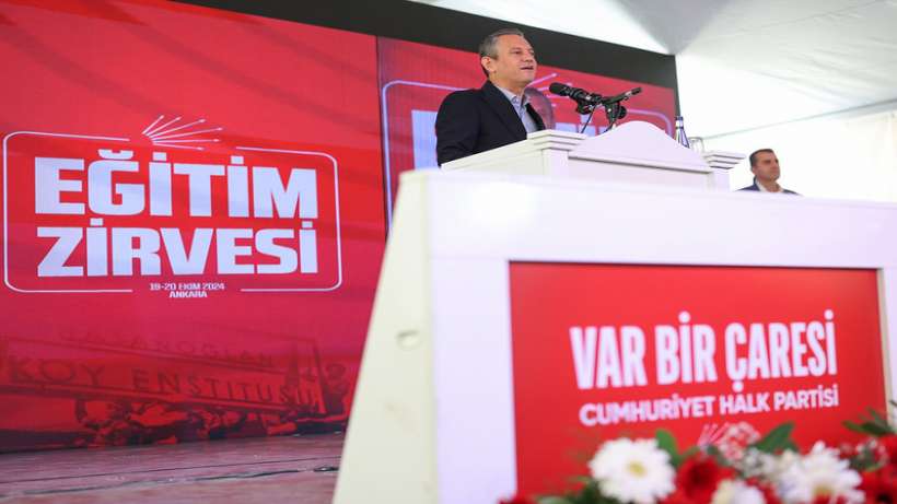 CHP GENEL BAŞKANI ÖZEL EĞİTİM ZİRVESİNDE ÖNEMLİ AÇIKLAMALARDA BULUNDU