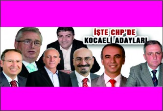 CHP Kocaeli Adayları Belirlendi