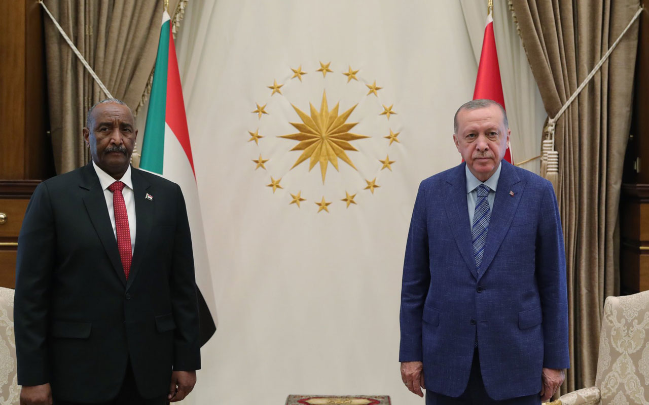 Cumhurbaşkanı Erdoğan, Sudan Devlet Başkanı’nı ağırlıyor