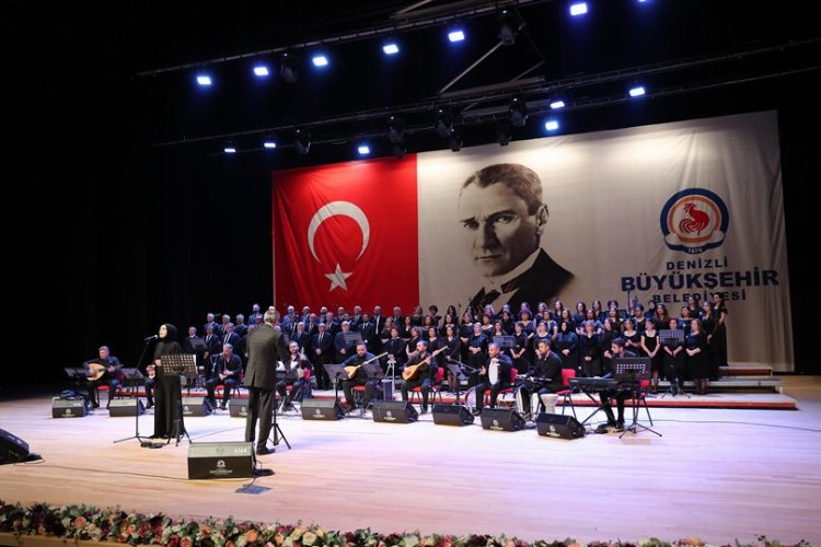 Denizli Büyükşehir'den Türk Halk Müziği konseri