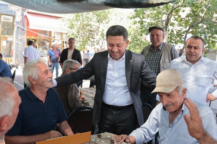 Derinkuyu Belediye Başkanı Arı'yı ağırladı