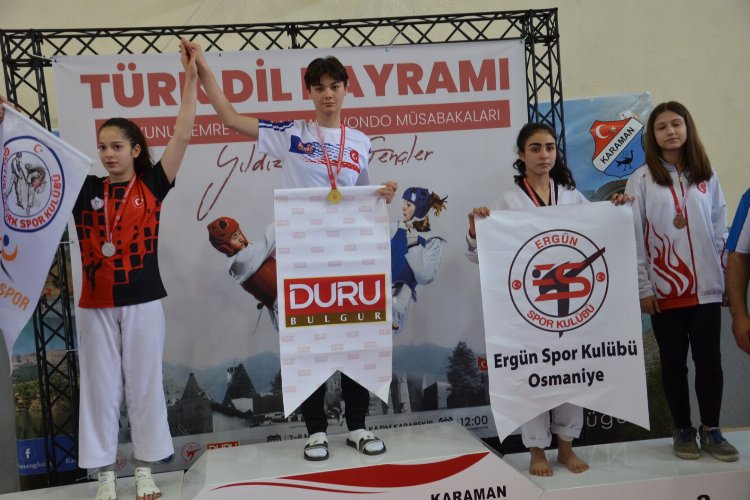 Duru Bulgur, Yıldızlar Gençler Taekwondo Şampiyonası’nda üçüncü oldu