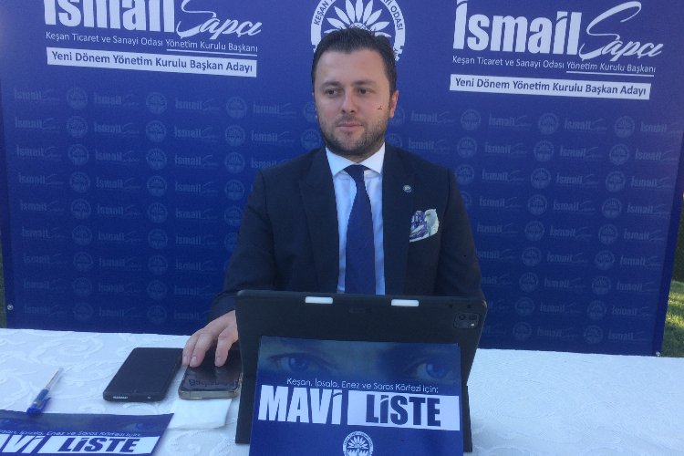 Edirne Keşan'da İsmail Şapçı TSO'ya yeniden aday