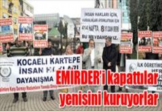 EMİRDER’i kapattılar yenisini kuruyorlar