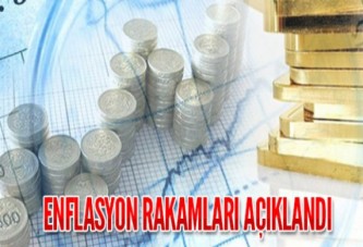 Enflasyon rakamları açıklandı