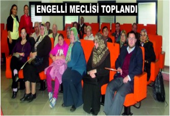 Engelli Sorunlarına Dikkat Çekildi!