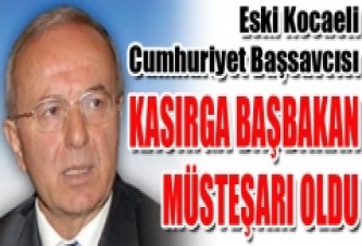 Fahri Kasırga Başbakanlık Müsteşarı oldu