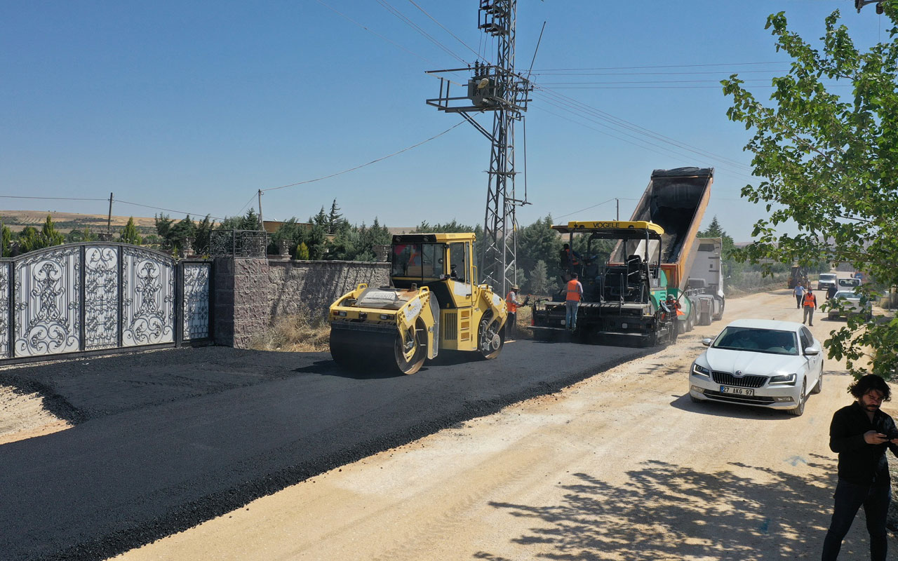 Gaziantep’te asfalt seferberliği