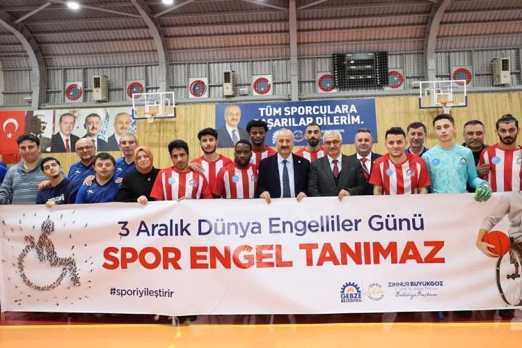 Gebze Ampute FK dostluk maçının da galibi