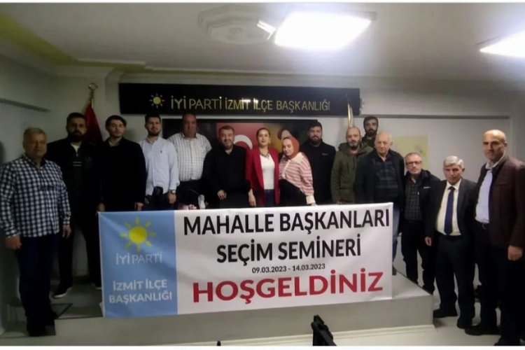 İYİ Parti İzmit'te seçimlere hazırlanıyor